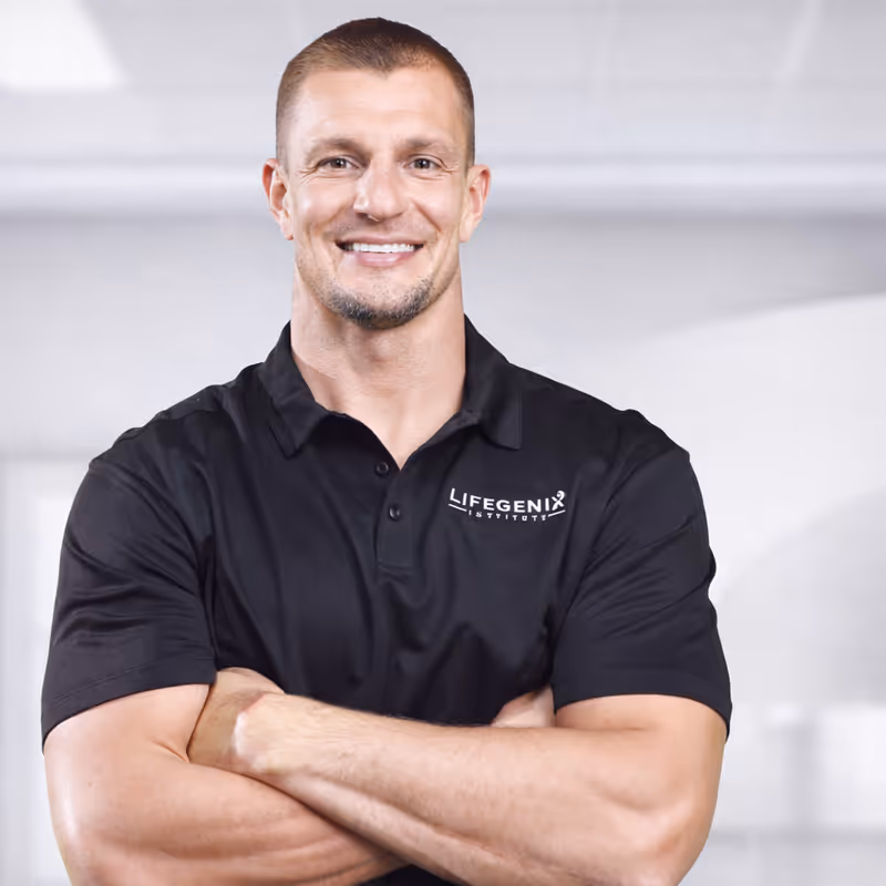 Rob Gronkowski - LifeGenix Institute regenerative medicine
